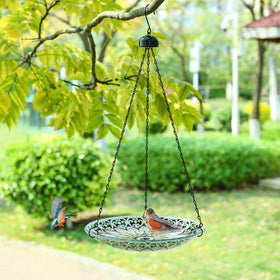 MUMTOP S-hook for easy hanging and repositioning of the bird bath