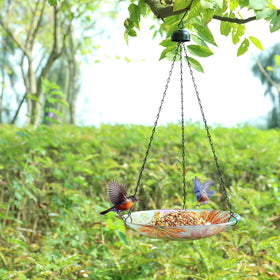 MUMTOP vibrant garden decor with daisies to attract birds