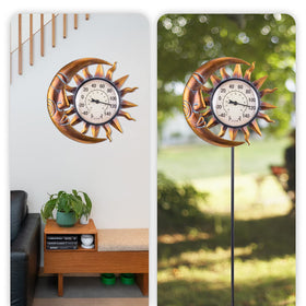 MUMTOP wall thermometer with clear acrylic dial design for easy readability.