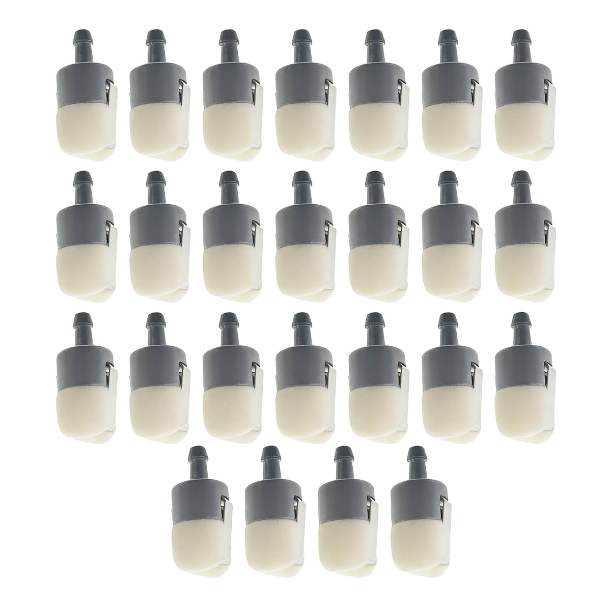 Munirater 25-pack fuel filter close-up for quick replacement