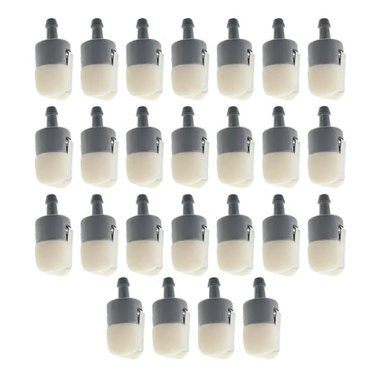 Munirater 25-pack fuel filter close-up for quick replacement