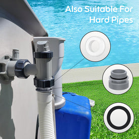 Durable construction supports reliable inlet outlet connections in pools