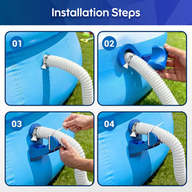 MUSCCCM ABS material durability stands up to sun and frequent use.