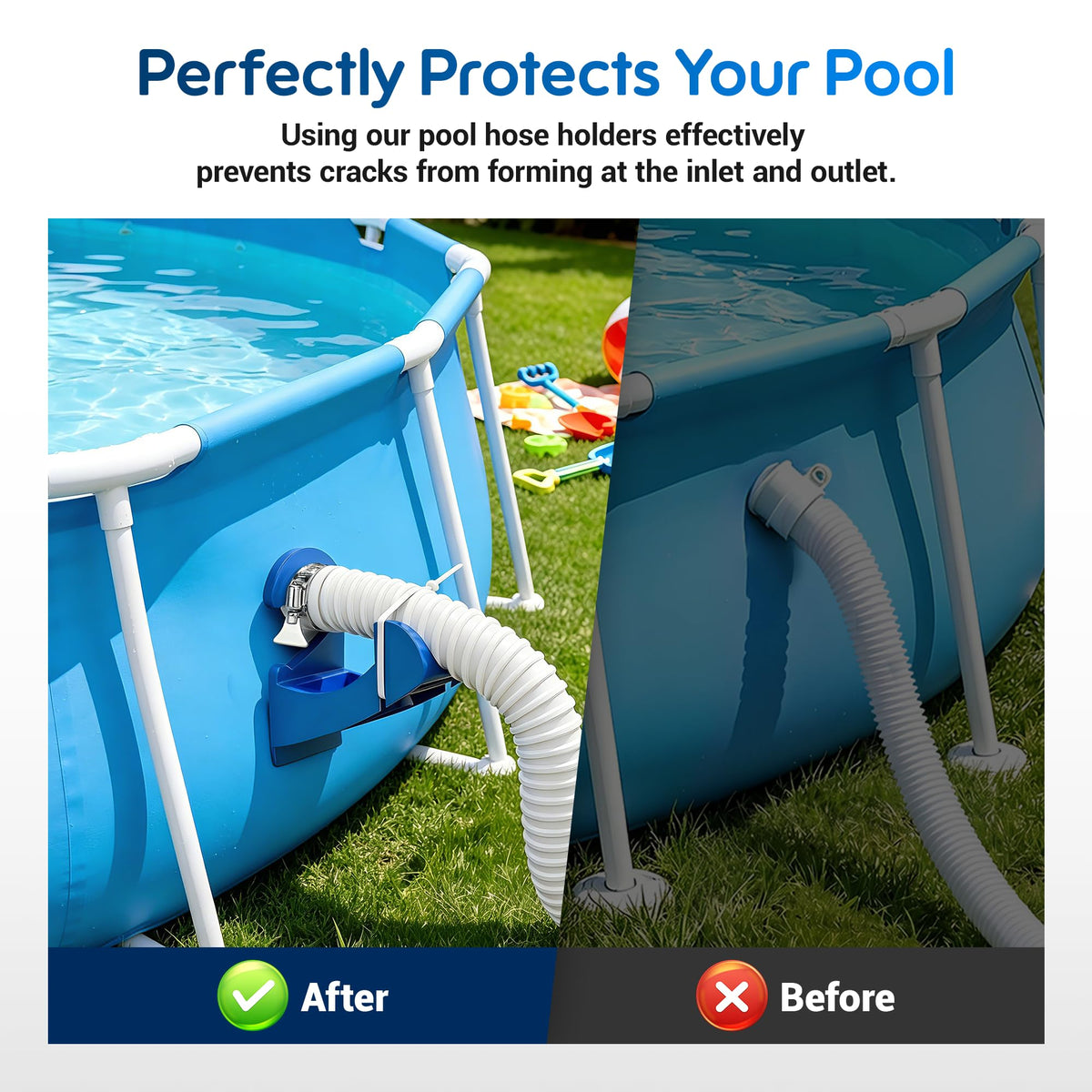 MUSCCCM curved-support design provides secure hose suspension and durability.