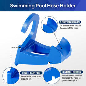 MUSCCCM hose holder shows non-slip points for secure positioning.
