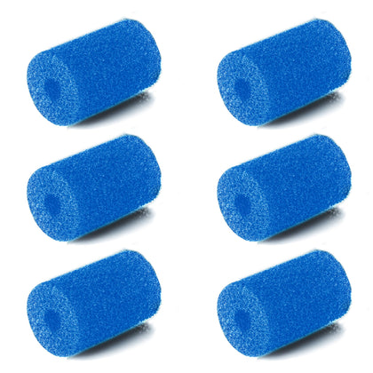MUSCCCM Polaris sweep hose scrubber blue front view for durable pool cleaner performance.