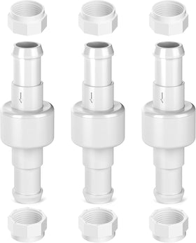 MUSCCCM pool cleaner hose swivel D20 enables smooth rotation and easier attachment, reducing tangling.