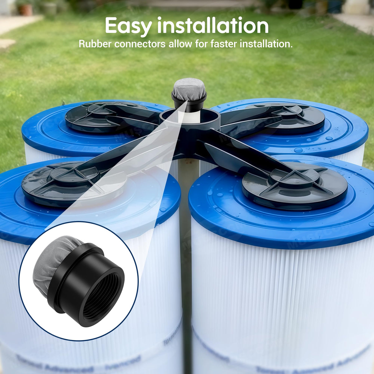 MUSCCCM simple 4-step installation guide for DIY replacement.