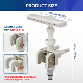 MUSCCCM pool fountain durable material highlights stable performance