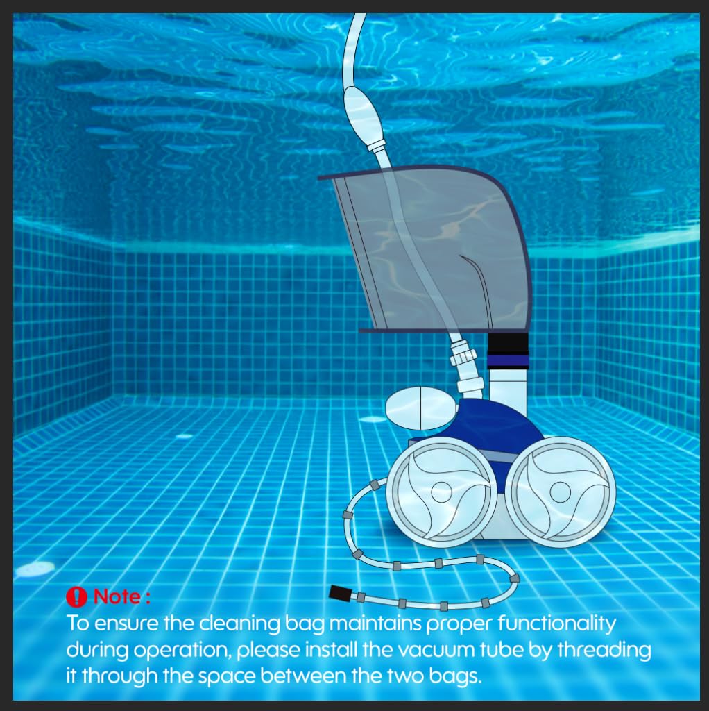 MUSCCCM sand and silt retention close-up showing effective filtration during cleaning.