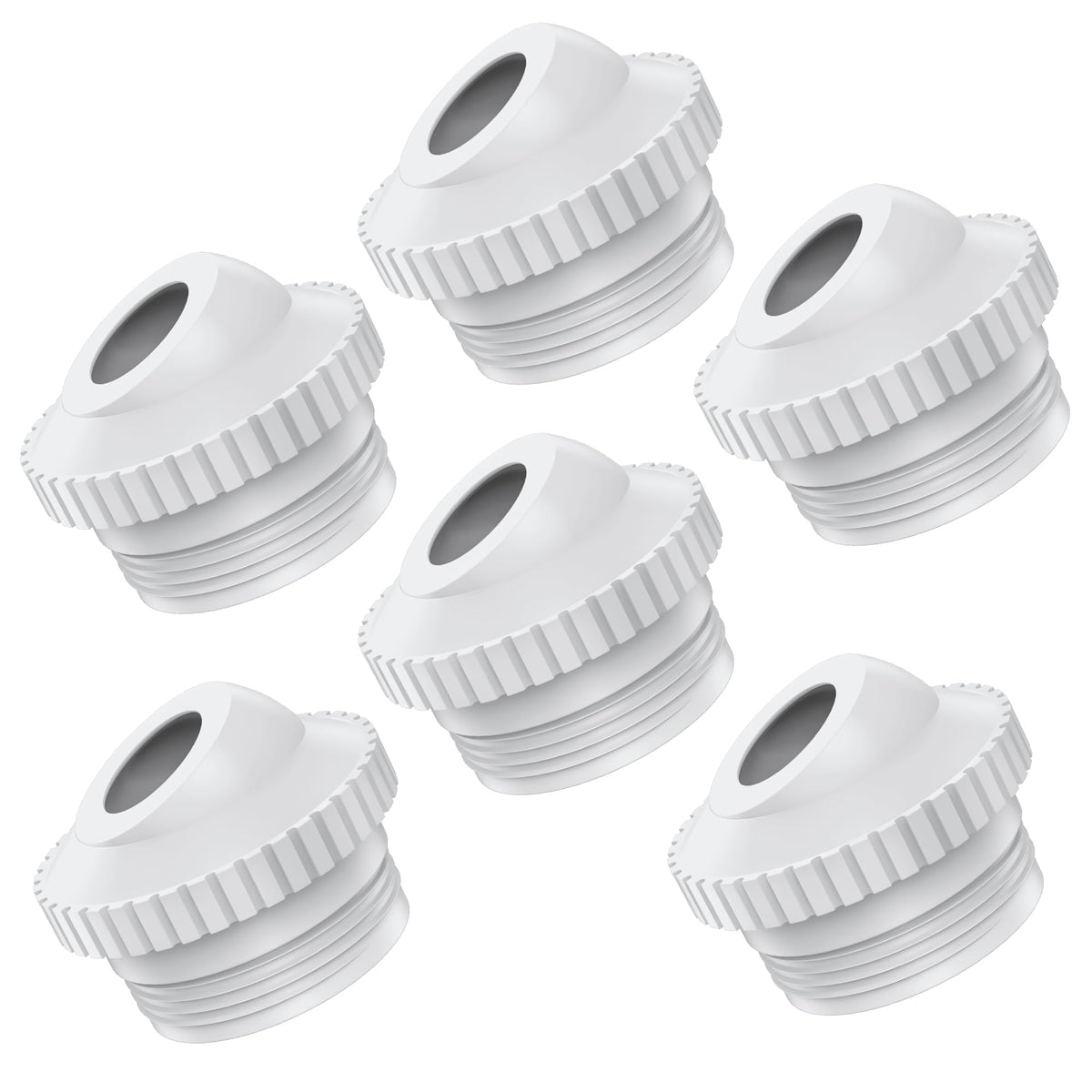 MUSCCCM SP1419D pool jet nozzle assembly for precise return flow in inground pools.