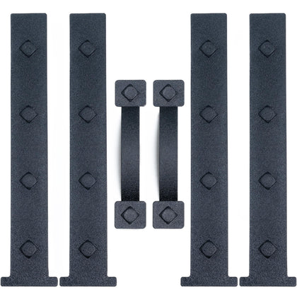 MustGood garage door decorative handle magnets add carriage-house charm and curb appeal.