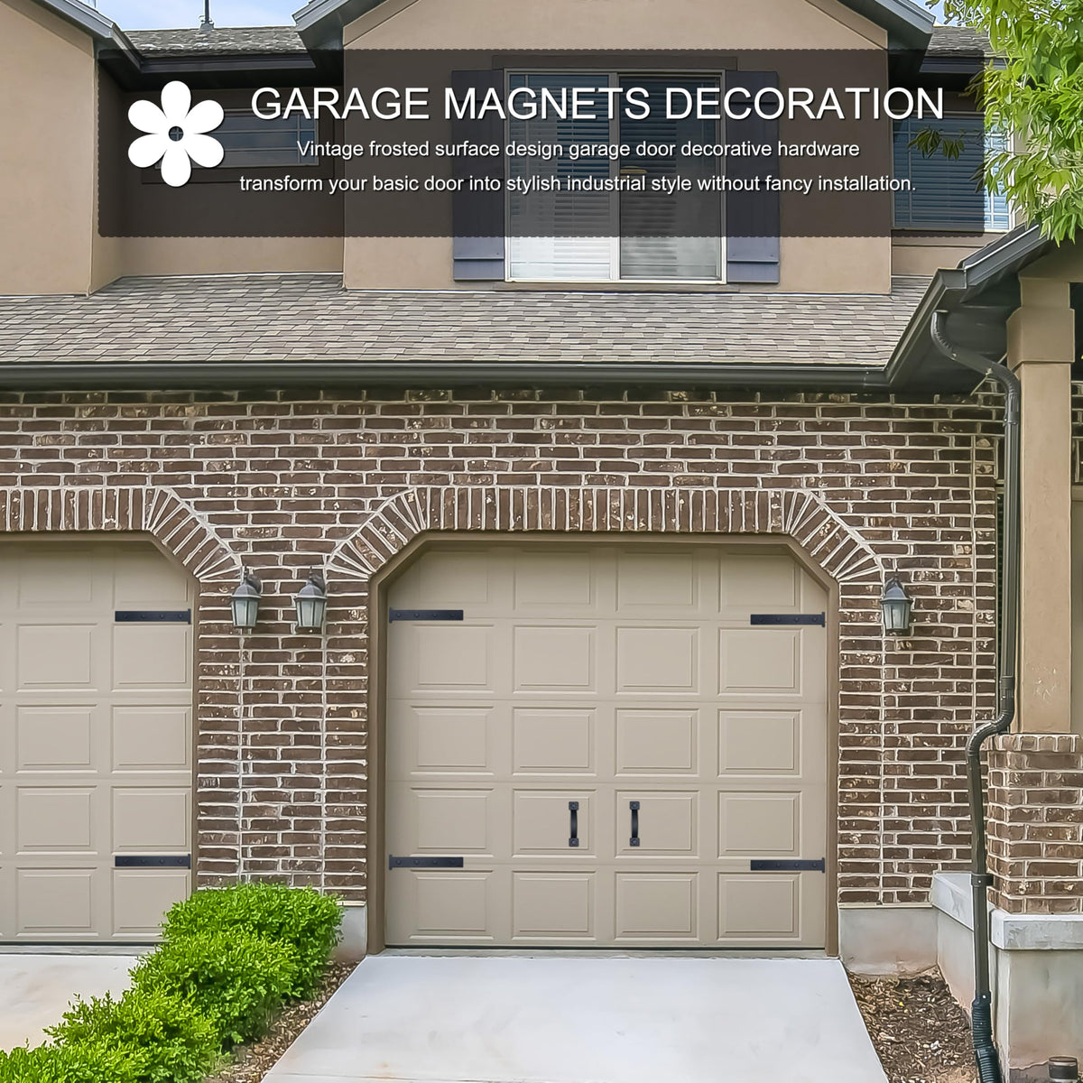 MustGood weatherproof hardware withstands outdoor elements for long-lasting curb appeal.
