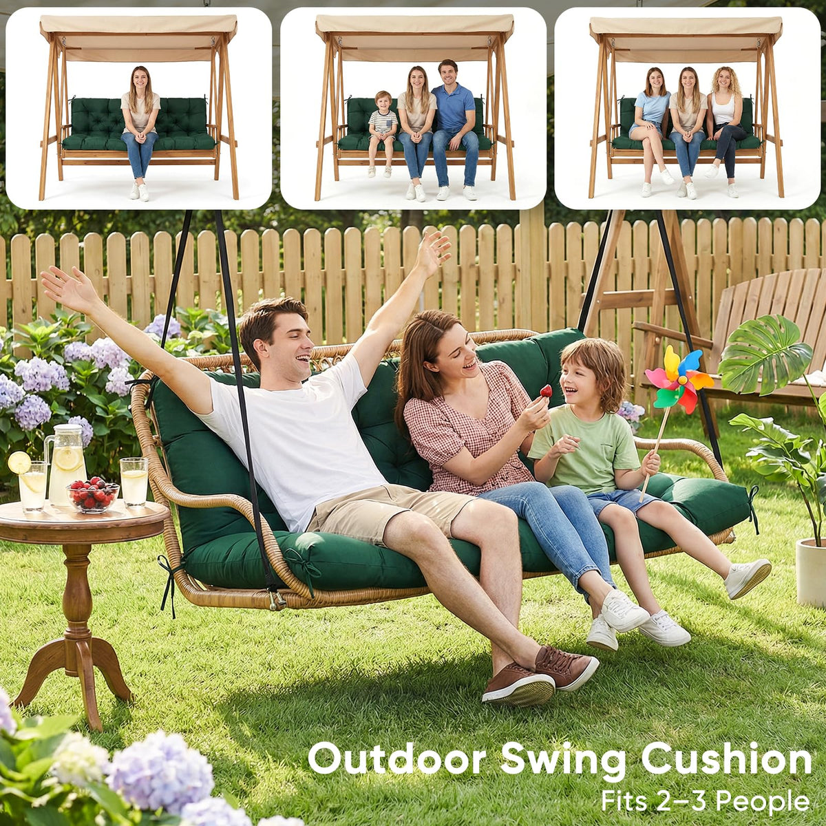 MusyVocay color-stable UV-resistant cushion protects against sun fading