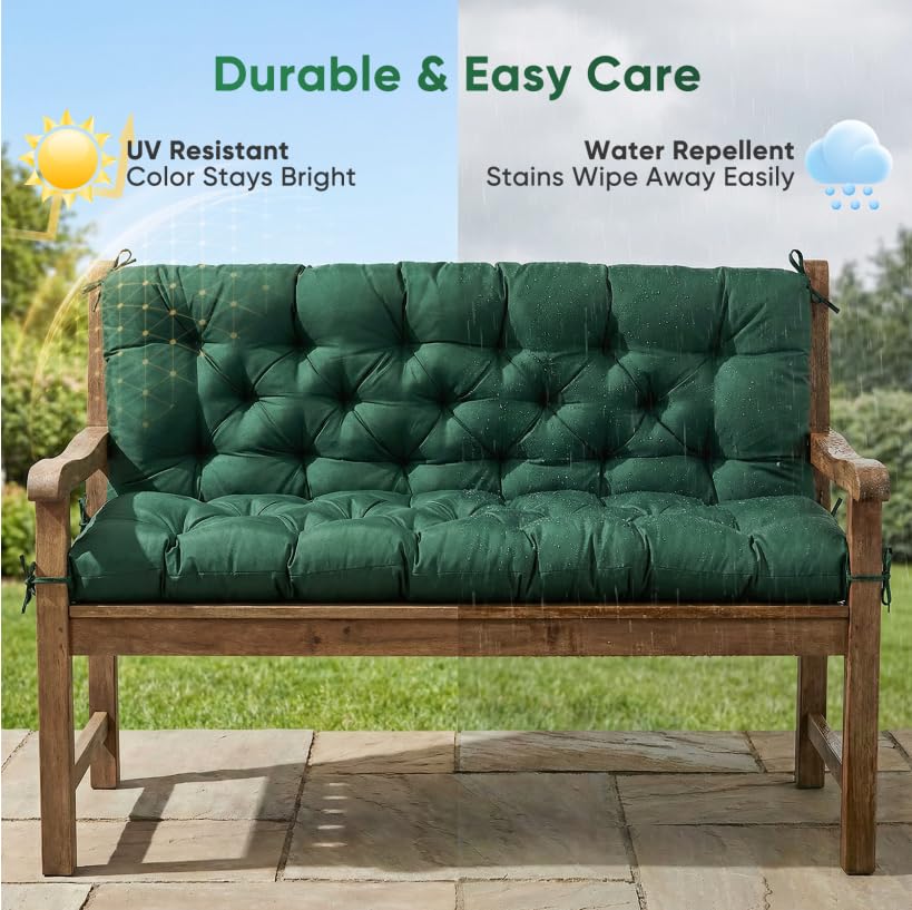 MusyVocay durable Oxford fabric porch cushion resists tearing