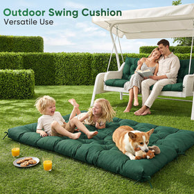 MusyVocay easy-clean outdoor cushion wipes clean with damp cloth