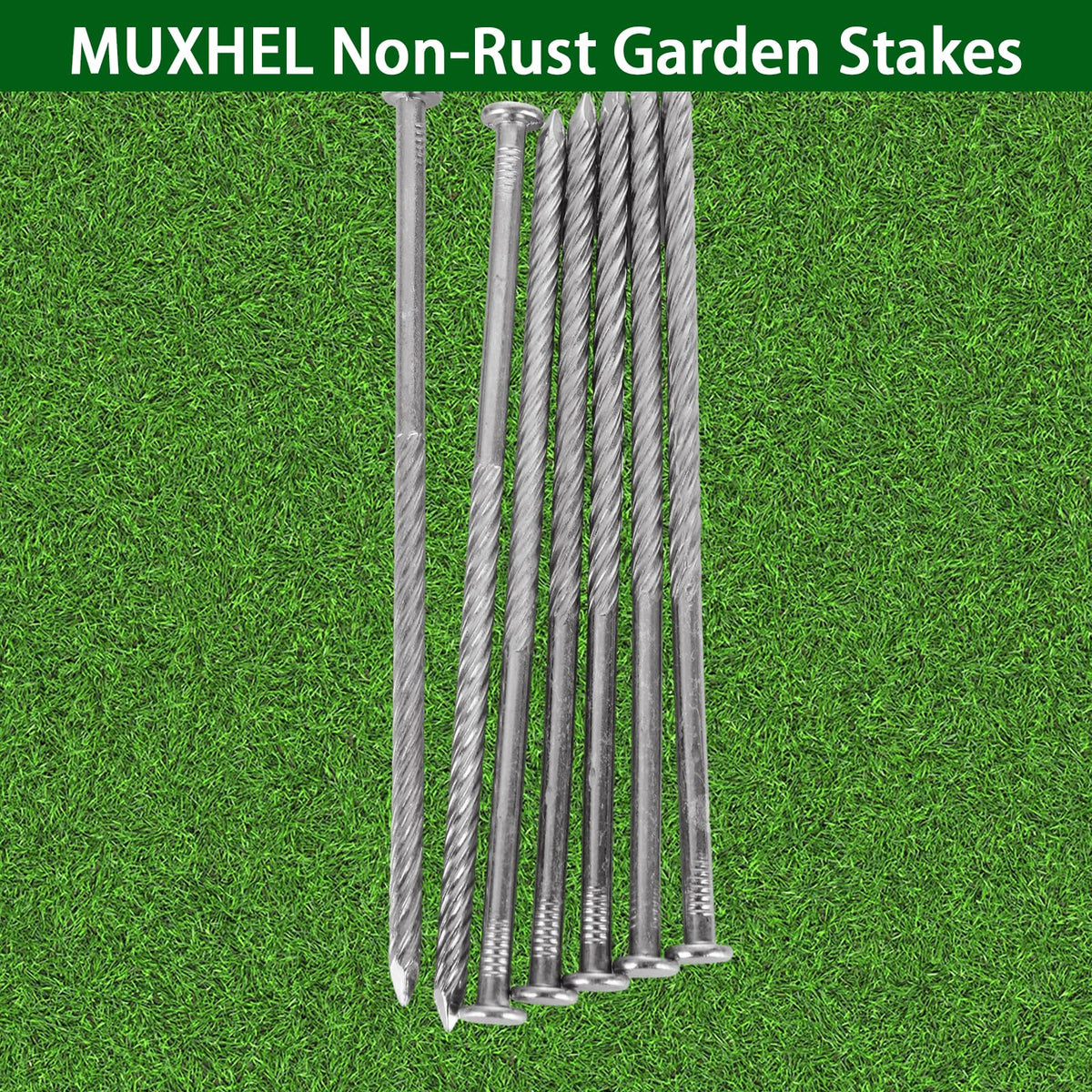 MUXHEL 88-pack nails provide ample supply for quick outdoor fixes