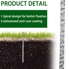 MUXHEL galvanized steel landscape nails resist rust for long-lasting outdoor projects