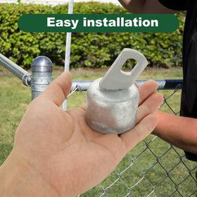MUXHEL top rail end cap visual shows secure mounting and stability.