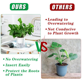 Muximud travel-friendly watering keeps plants hydrated during trips