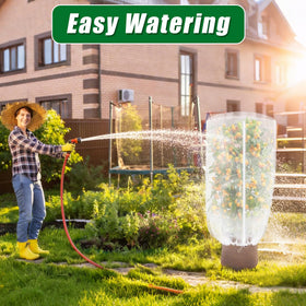 Muximud zipper access design close-up enabling easy watering and pruning