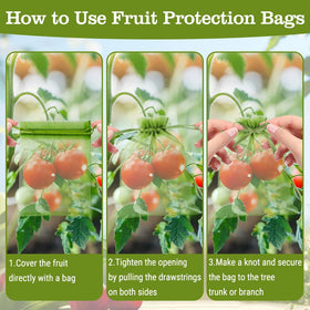 Muyurra reusable garden netting bag demonstrates durable, long-lasting protection.