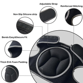 MUZEEMOU breathable fabric keeps knees cool during kneeling tasks.