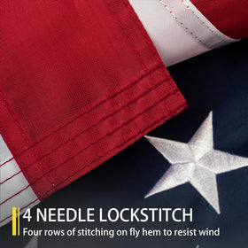MVPRING brass grommets provide secure, rust-resistant hanging in outdoor settings.