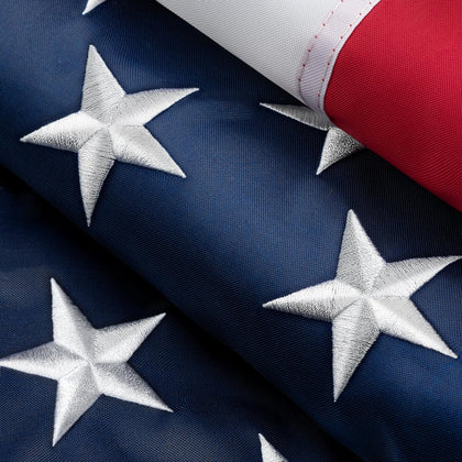 MVPRING 3x5ft nylon American flag for durable outdoor use.