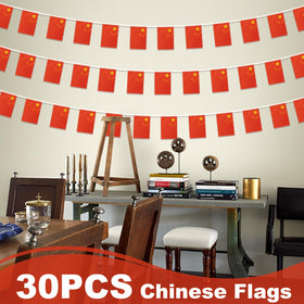 MVPRING flag pennant banner stitch detail highlights neat craftsmanship