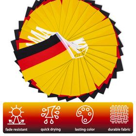 MVPRING classroom Germany flag banner displayed during patriotic activities.