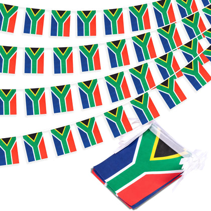 MVPRING South Africa flag pennant banner displayed in a classroom for a festive display
