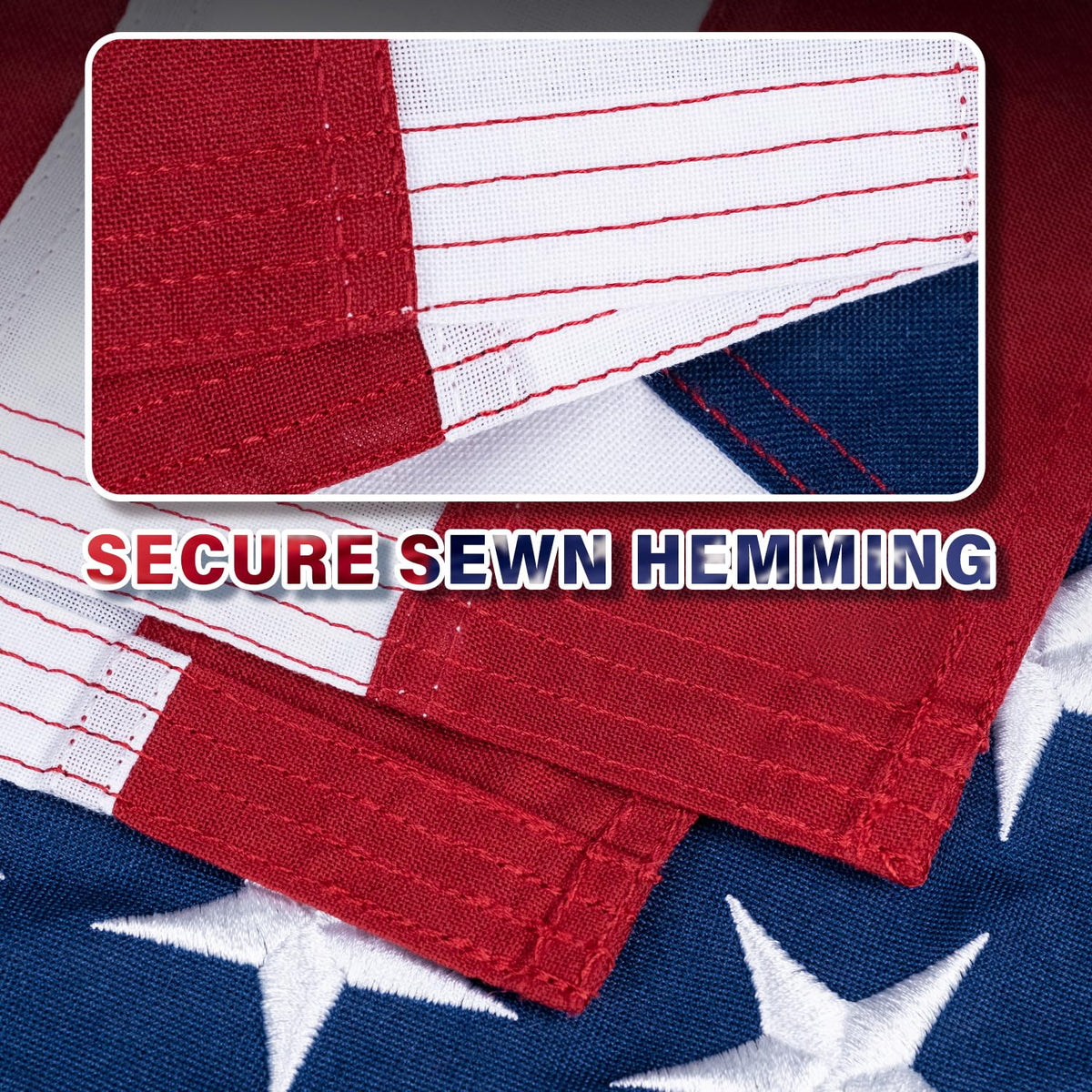 MVPRING spun polyester flag durable and water-repellent for daily outdoor use