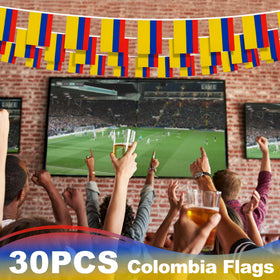 MVPRING versatile Colombia banner decor fits porches balconies and outdoor celebrations