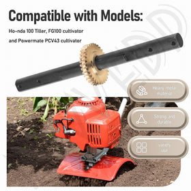 MWEDP 4651 metal construction detail for long-lasting cultivator performance.