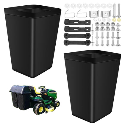 MWEDP AM122416 grass bag 2-pack ready for compatible John Deere tractors