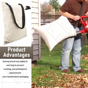 MWEDP bag design minimizes dust leakage during garden cleanup.
