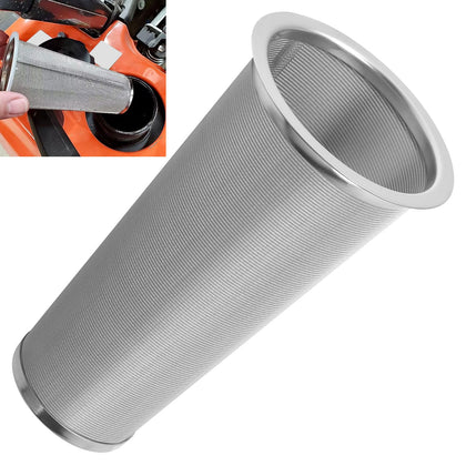 MWEDP cone fuel filter top view showcasin durable stainless mesh for BX tractors