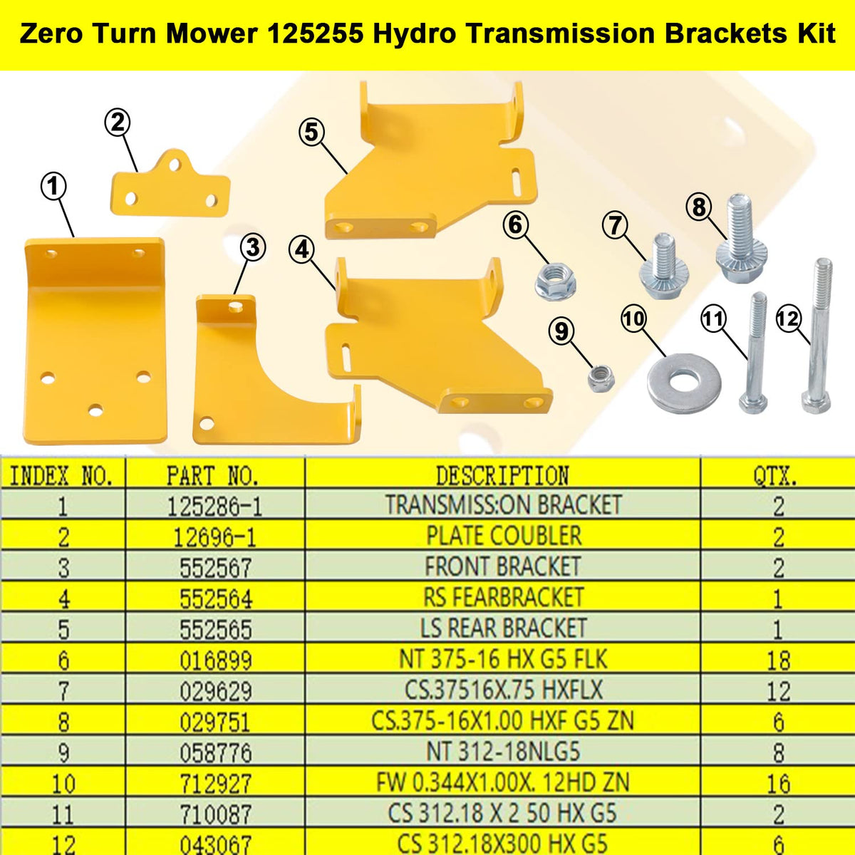 MWEDP hydro brackets side view highlighting durable construction