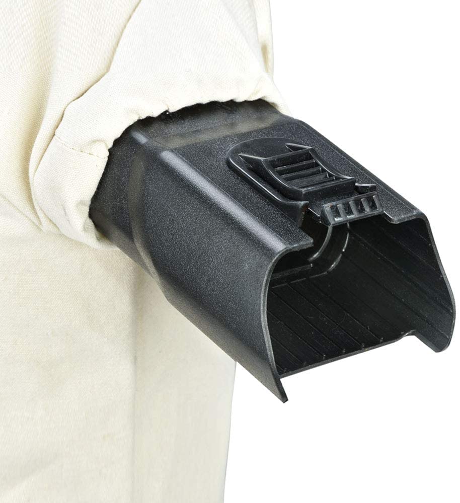 MWEDP leaf blower bag adjustable strap enables comfortable carrying.