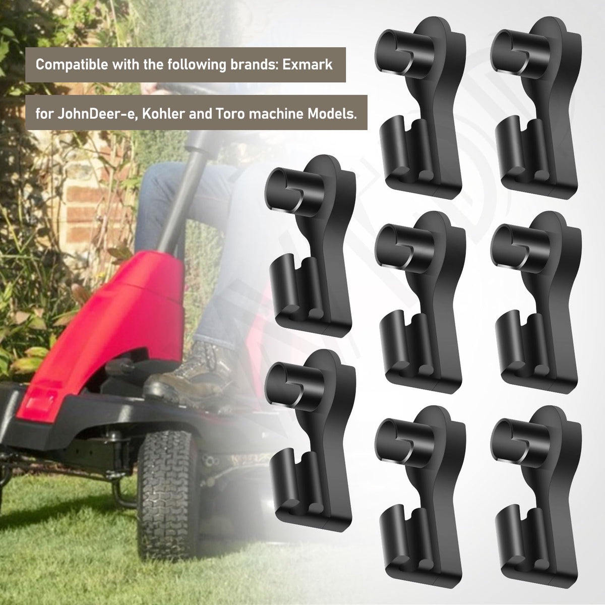 MWEDP throttle linkage bushing for Kohler CH18 supports consistent throttle engagement