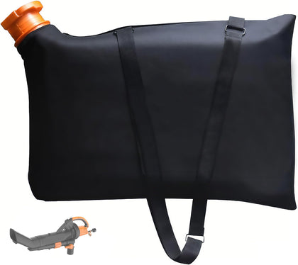 MWEDP Trivac leaf bag connects to Worx vacuums with a twist-lock.