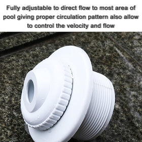 mwellewm sp1419d water-flow assembly highlights adjustable return for better circulation
