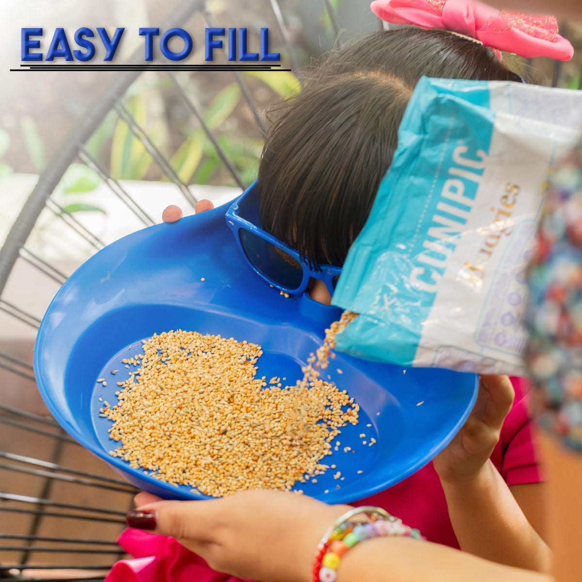 My Birdseye easy-to-clean materials simplify maintenance.