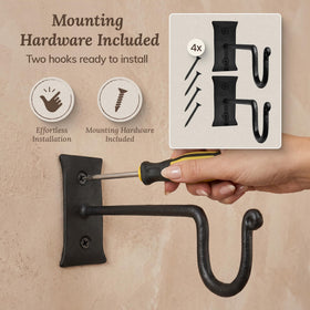 My Fancy Farmhouse bird feeder hanger compatible hook for garden.