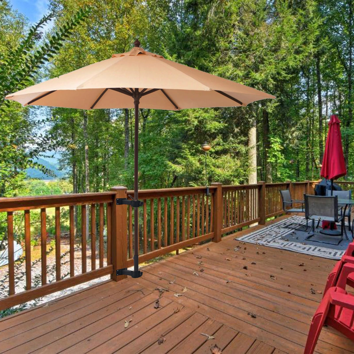 MY RUSTIC ideal for decks, balconies, boats, and patios.