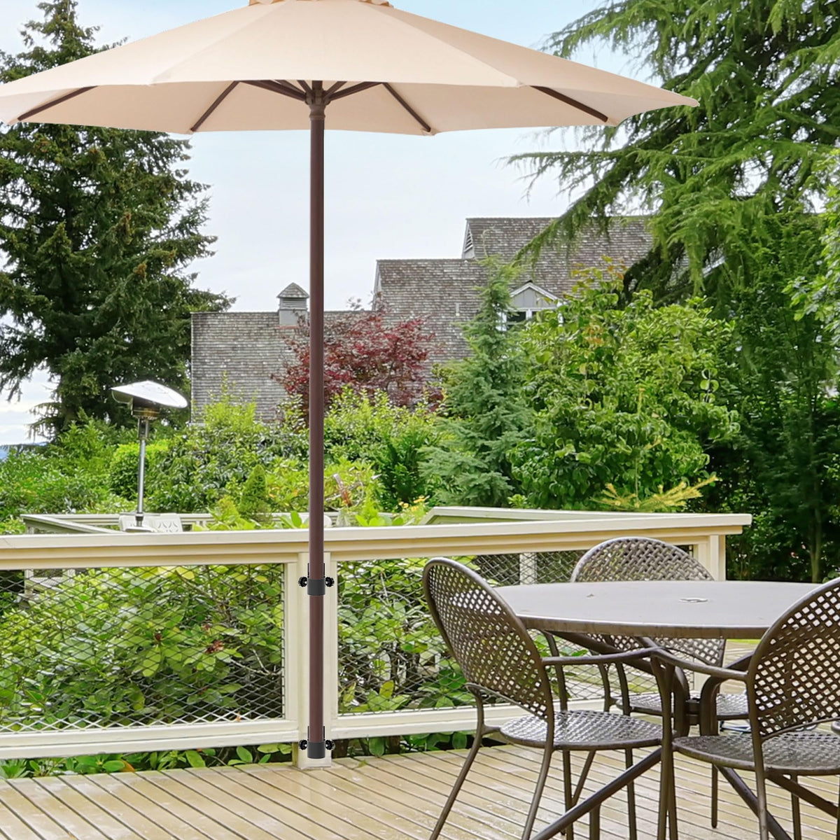 MY RUSTIC ideal for boats, porches, and patios seeking flexible shade options.