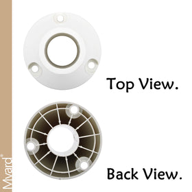 Myard base anchor packaged with hardware for DIY railing projects