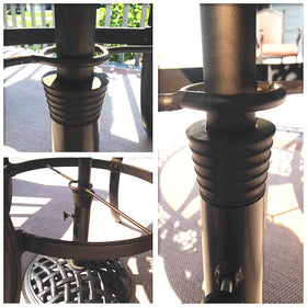 Myard cone wedge shim enables easy removal and storage after use