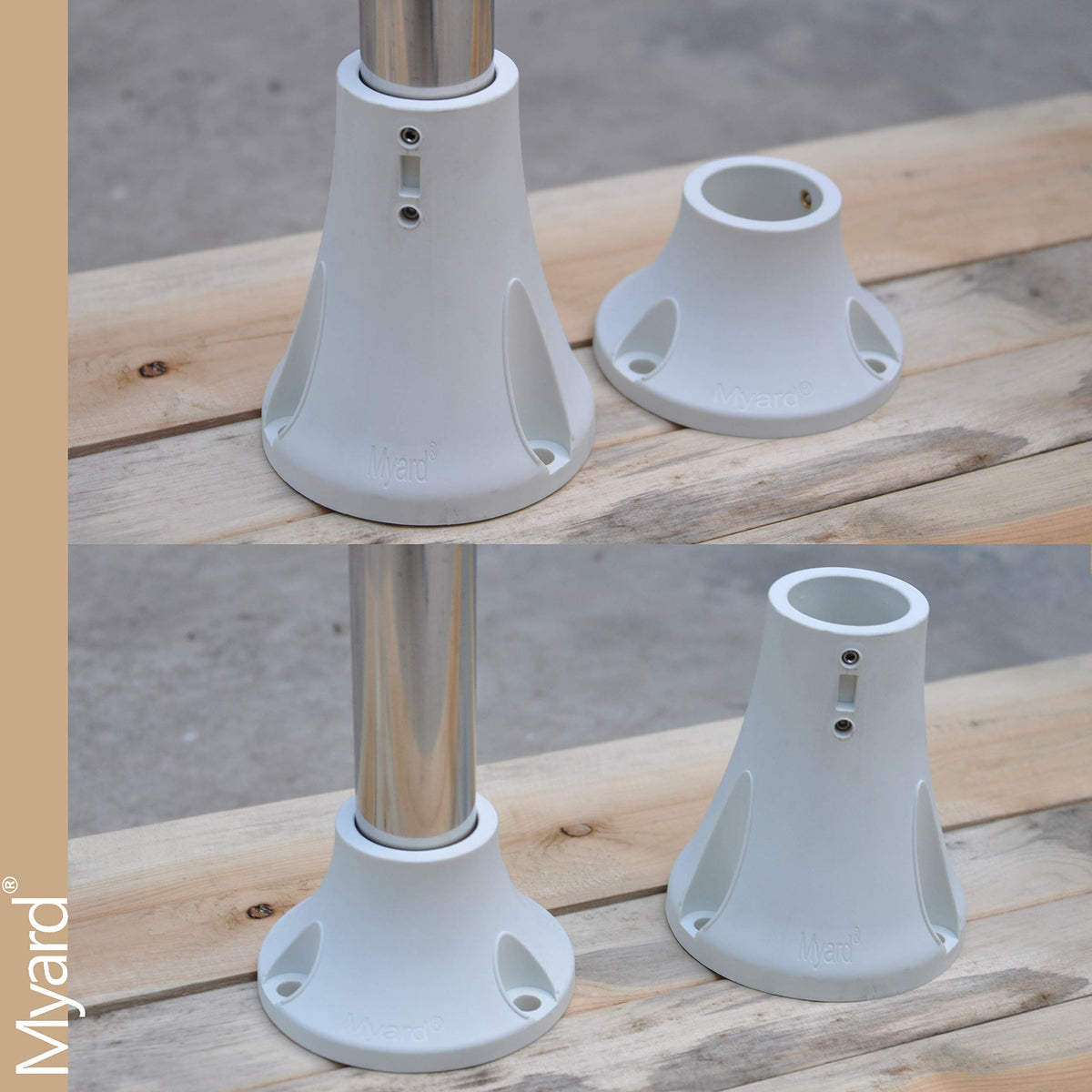 Myard nylon construction resists corrosion and UV for longevity